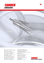 SUHNER ABRASIVE LEB 20 Dossier Technique