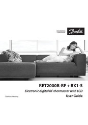 Danfoss RET2000B-RF + RX1-S Mode D'emploi