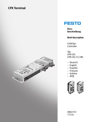 Festo CPX-CEC-M1 Mode D'emploi