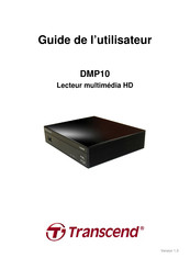 Transcend DMP10 Guide De L'utilisateur