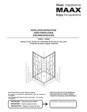 MAAX 102891 Guide D'installation