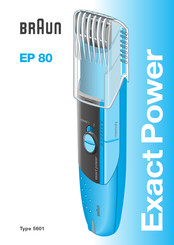 Braun Exact Power EP 80 Mode D'emploi