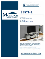 Monarch Specialties I 2871-1 Instructions D'assemblage