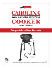 Carolina Cooker M116672 Mode D'emploi