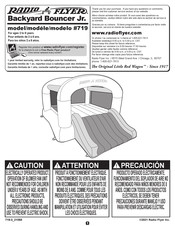 Radio Flyer Backyard Bouncer Jr 719 Instructions D'installation