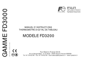 Fuji Electric FD3200 Manuel D'instructions