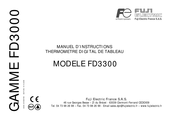 Fuji Electric FD3300 Manuel D'instructions