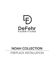 DeFehr NOAH COLLECTION Manuel D'installation