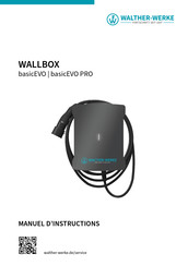 Walther-Werke Wallbox basicEVO Manuel D'instructions