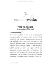 Nursery Works TREE BOOKCASE Manuel D'instructions