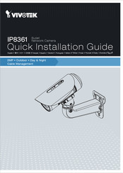 Vivotek IP8361 Guide D'installation Rapide