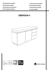 Vente Unique EMERSON II Mode D'emploi