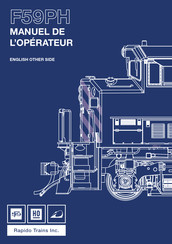 Rapido Trains F59PH Manuel De L'opérateur