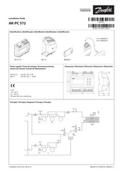 Danfoss AK-PC 572 Guide D'installation