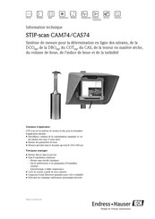 Endress+Hauser STIP-scan CAM74 Information Technique