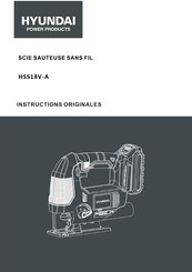 Hyundai power products HSS18V-A Instructions Originales