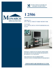 Monarch Specialties I 2506 Instructions D'assemblage