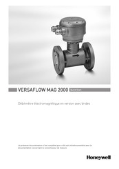 Honeywell VERSAFLOW MAG 2000 Démarrage Rapide