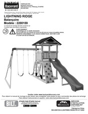 Backyard Discovery LIGHTNING RIDGE Instructions De Montage