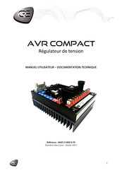 CRE Technology AVR COMPACT Manuel Utilisateur