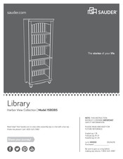 Sauder Library 158085 Instructions De Montage