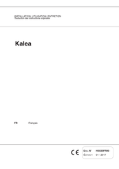 Necta Kalea Installation Utilisation Entretien