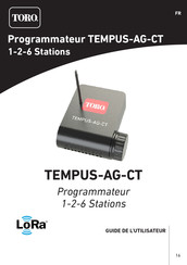 Toro TEMPUS-AG-CT Guide De L'utilisateur