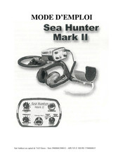 Garrett Sea Hunter Mark II Mode D'emploi