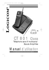 LOGICOM CT 801 Class Manuel D'utilisation