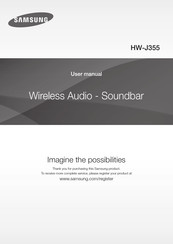 Samsung HW-J355 Manuel D'utilisation