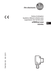 Ifm Electronic Efector 200 OGH58 Serie Notice D'utilisation