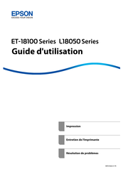 Epson ET-18100 Serie Guide D'utilisation