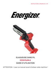 Energizer EZ20VSJIN-A Guide D'utilisation
