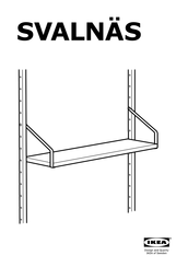 Ikea SVALNAS Instructions De Montage