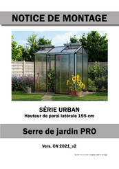 Gfp URBAN Serie Notice De Montage