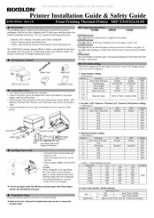 BIXOLON SRP-F310 Guide D'installation