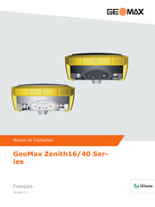 GeoMax Zenith 40 Serie Manuel De L'utilisateur