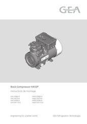 GEA Bock HA12P/60-4 Instructions De Montage