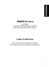 Dogtra RR Deluxe Guide D'utilisation