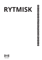 IKEA RYTMISK Mode D'emploi