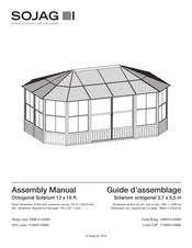 Sojag Monterey 12x18 Guide D'assemblage