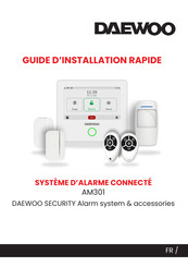 Daewoo AM301 Guide D'installation Rapide