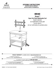 Safco Scoot 8940 Instructions De Montage