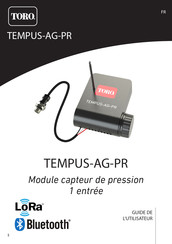 Toro TEMPUS-AG-PR Guide De L'utilisateur