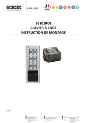 GiBiDi Benelux 99101ROL Instructions De Montage