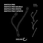 EDELRID SWITCH PRO STATIC Mode D'emploi