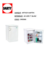 Electrolux Arthur Martin AR 6390 T Manuel D'utilisation