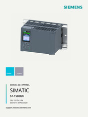 Siemens SIMATIC S7-1500R/H Manuel De L'appareil