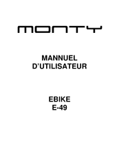 Monty E-49 Manuel D'utilisation