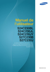Samsung S24C230BL Manuel De L'utilisateur
